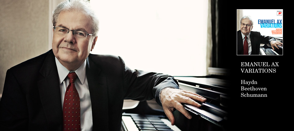 Emanuel Ax: Variations – New Sony Classical Release